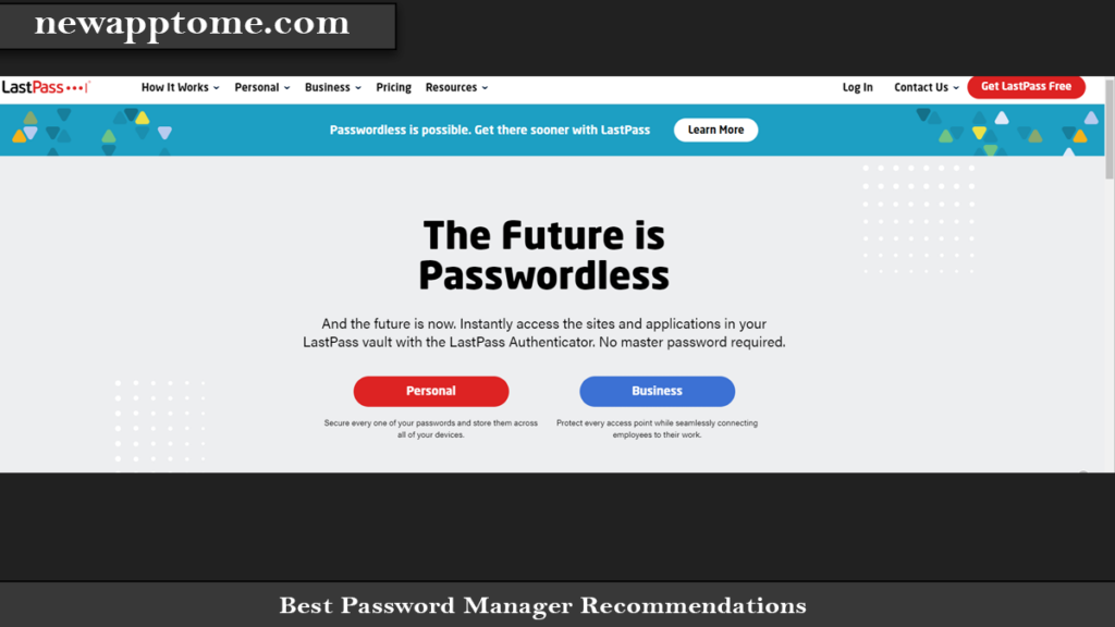 Best Password Manager Recommendations Lastpass