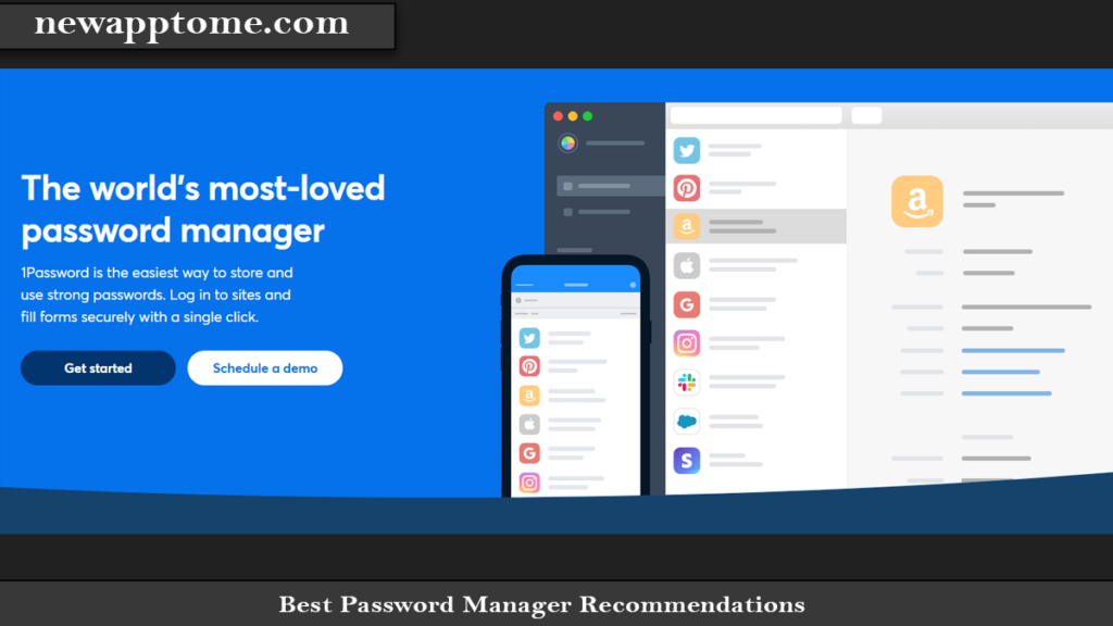 Best Password Manager Recommendations 1Password