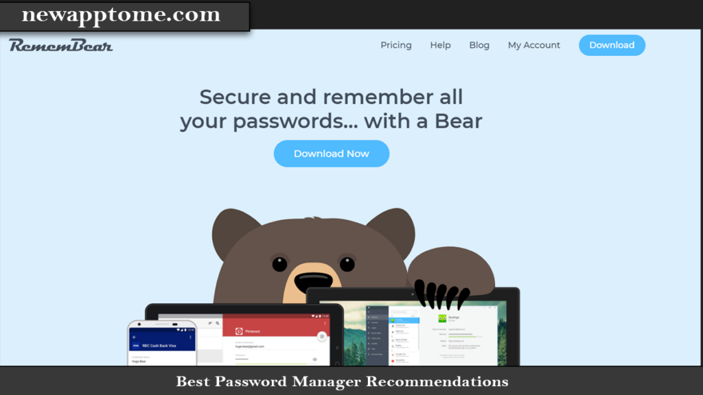 Best Password Manager Recommendations Remembear