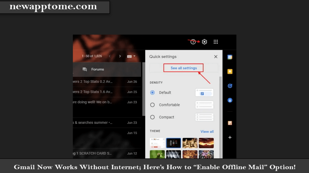 Gmail Now Works Without Internet; Here’s How to “Enable Offline Mail” Option! 1