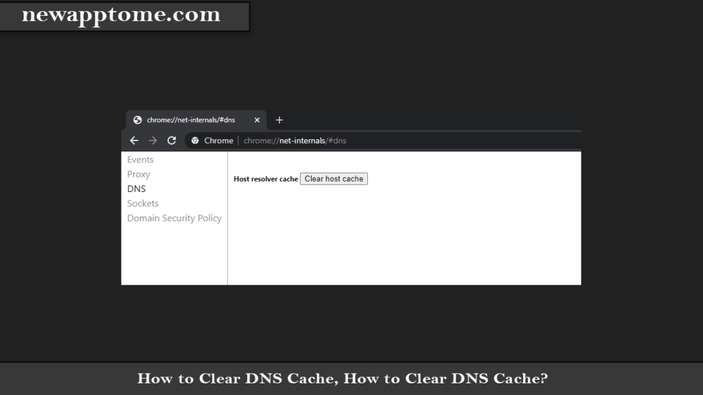 how to clear dns cache how to clear dns cache