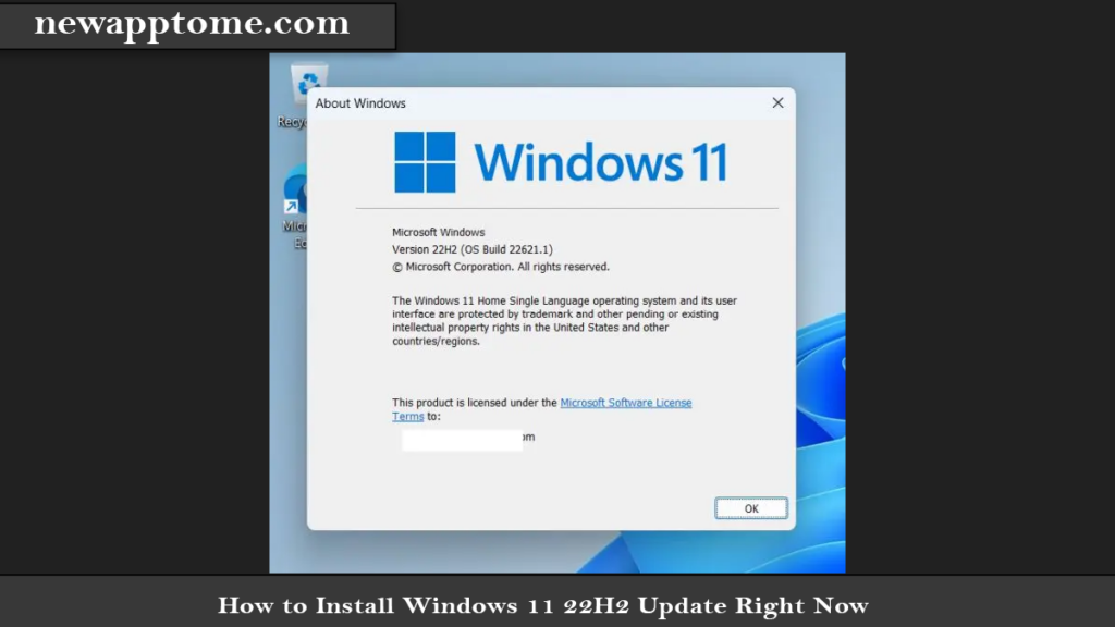 how to install windows 11 22h2 update right now 10 1