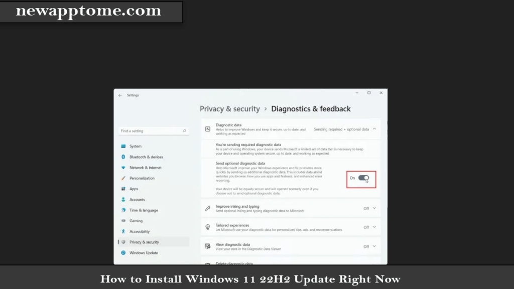 how to install windows 11 22h2 update right now 2