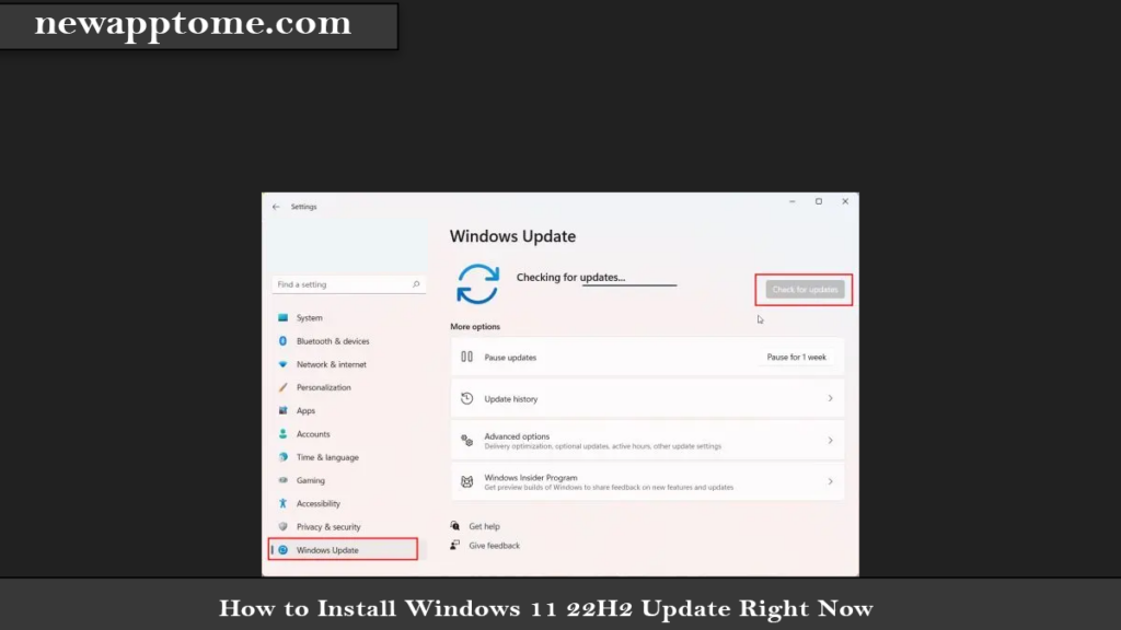 how to install windows 11 22h2 update right now 9