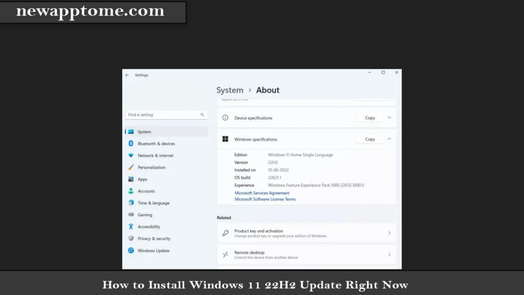 how to install windows 11 22h2 update right now with iso image 9