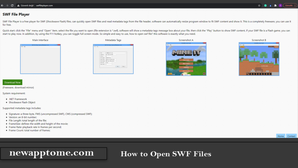 How to Open SWF Files