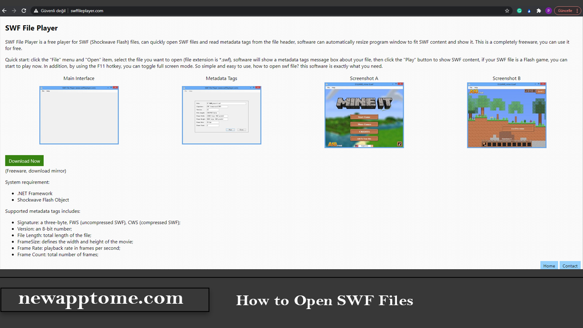 How to Open SWF Files? Best SWF File Player 2024