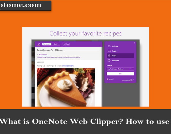 What is OneNote Web Clipper? How to use it?