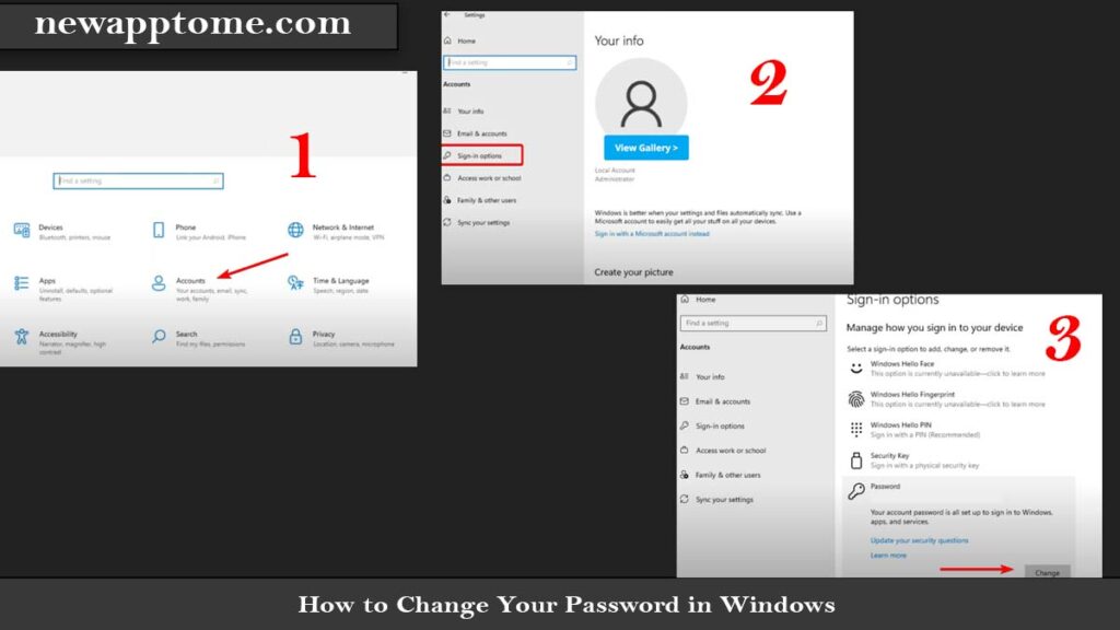How to Change Your Password in Windows 11 Method 2