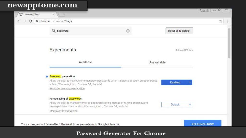 Password Generator For Chrome 