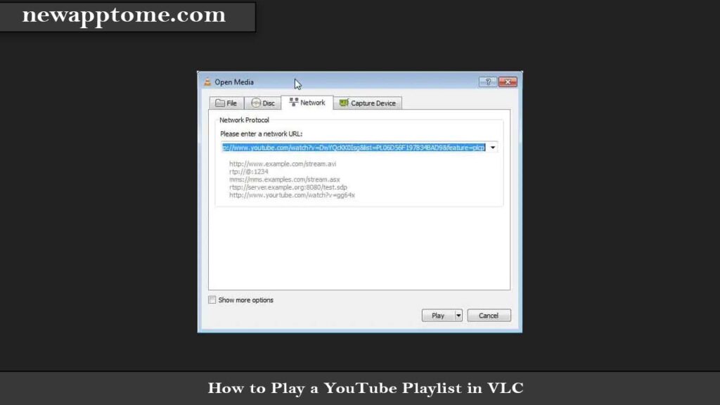 How to Play a YouTube Playlist in VLC - VLC Youtube Playlist
