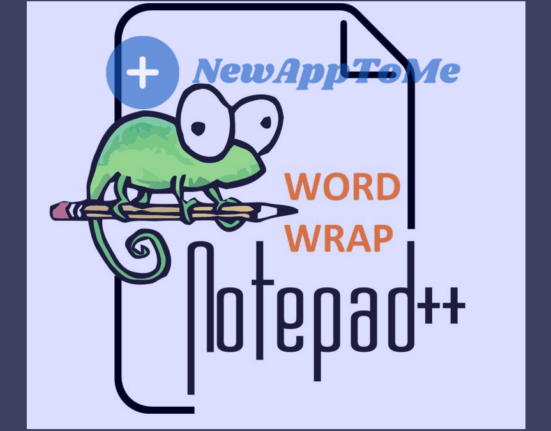 Newapptome notepad word wrap