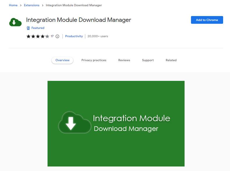 internet download manager idm extension for chrome