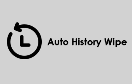 AutoHistory Wipe Clear Cache